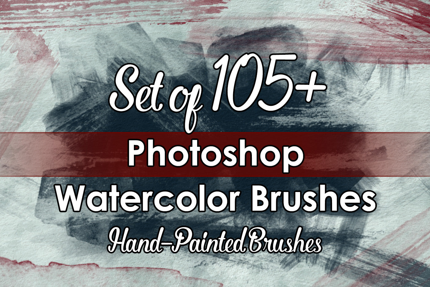 Bundle - Photoshop Watercolor Brushes 01-02