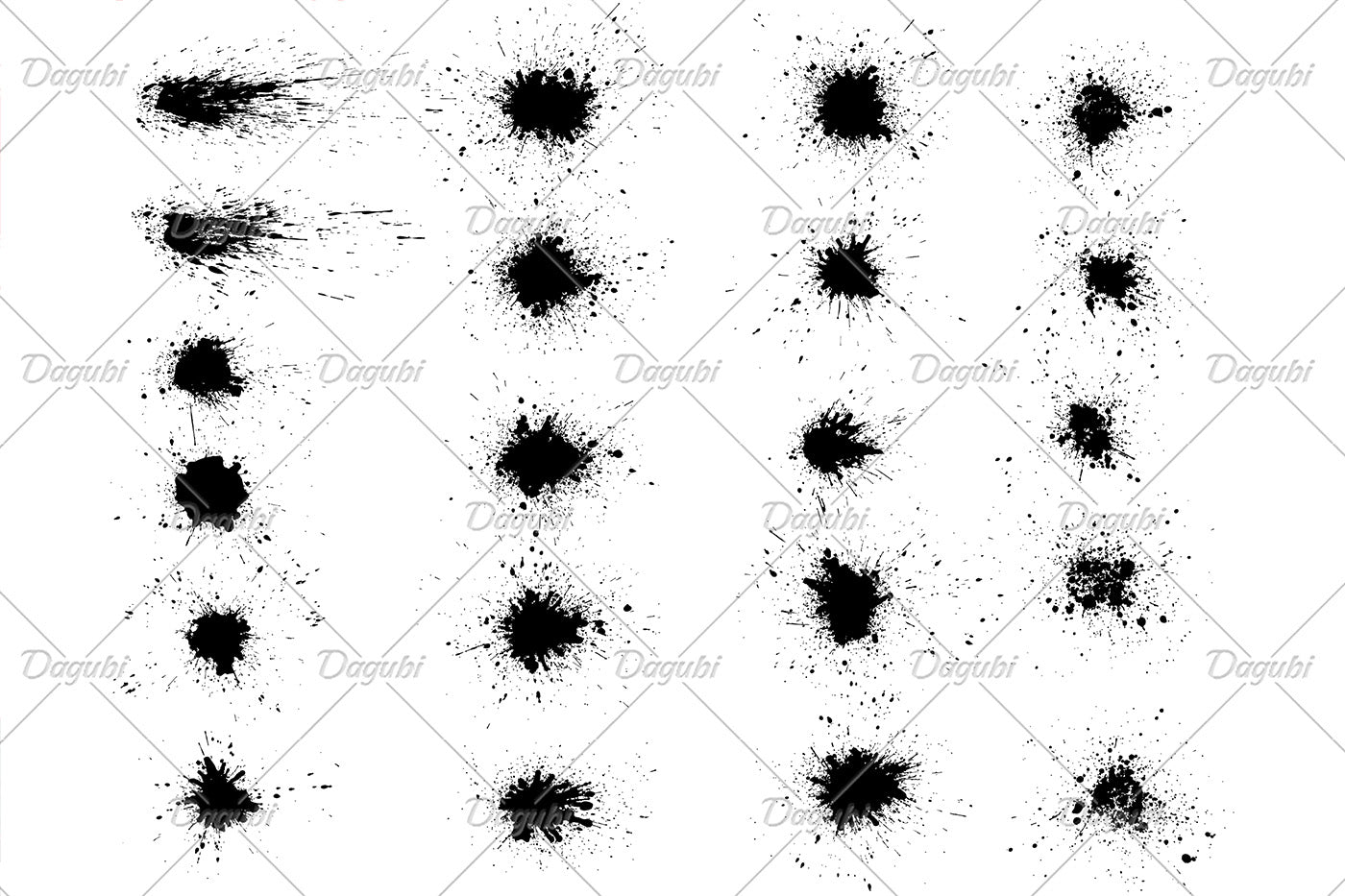 Graffiti Tire Track Brushes for Adobe Illustrator