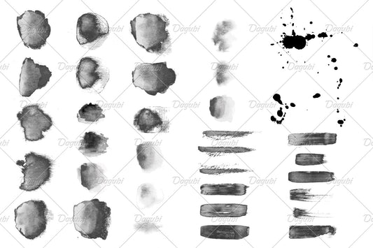 34 Vector Watercolor Brushes - How to draw roses in Adobe Illustrator