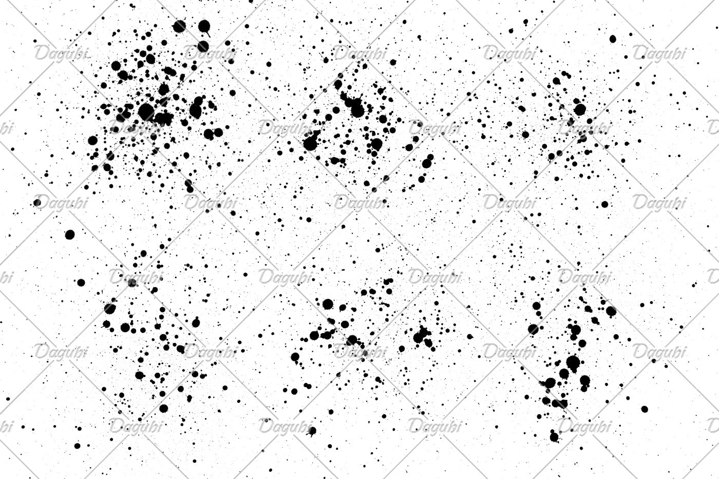 Inc Splatter - Photoshop Brushes