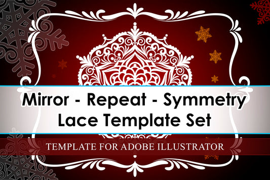 Mirror - Repeat - Symmetry Lace Template Set