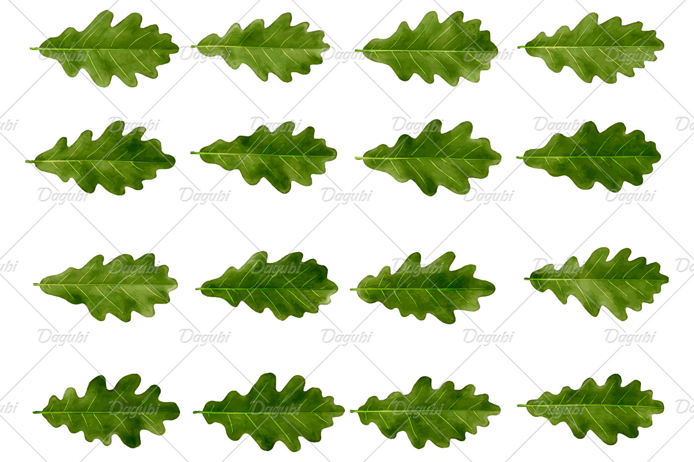 Oak Brushes Big Set - Illustrator Brushes