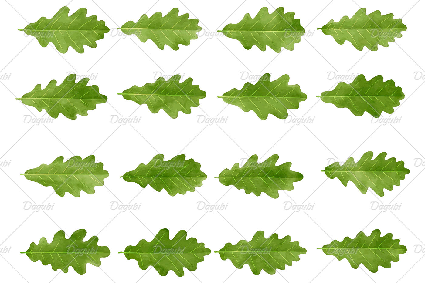 Oak Brushes Big Set - Illustrator Brushes
