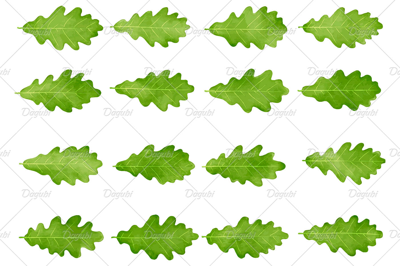 Oak Brushes Big Set - Illustrator Brushes