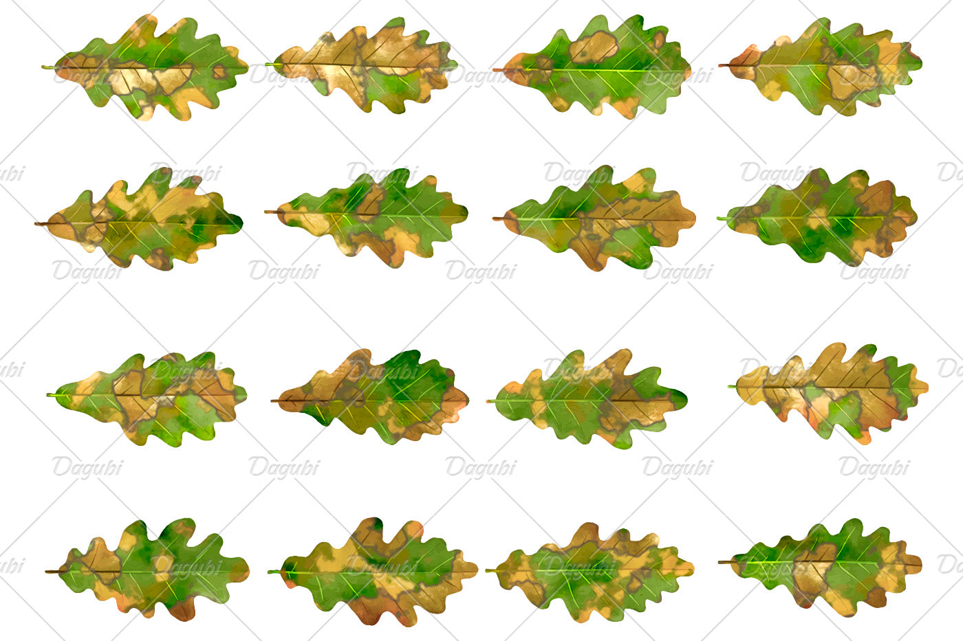 Oak Brushes Big Set - Illustrator Brushes