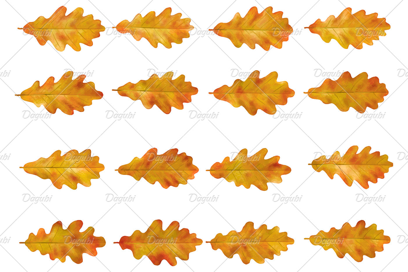 Oak Brushes Big Set - Illustrator Brushes