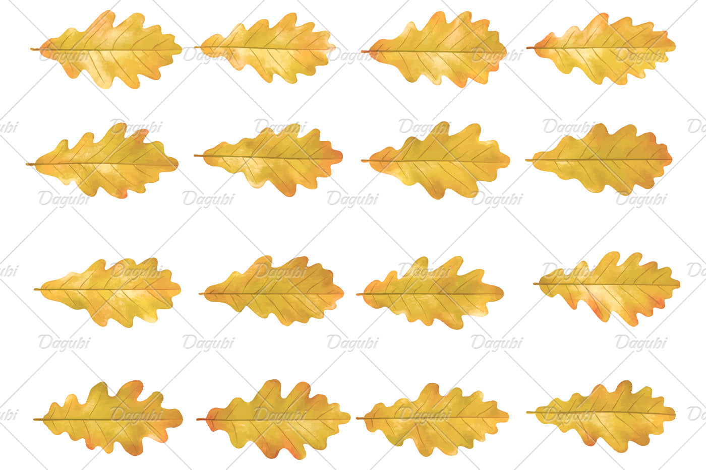 Oak Brushes Big Set - Illustrator Brushes