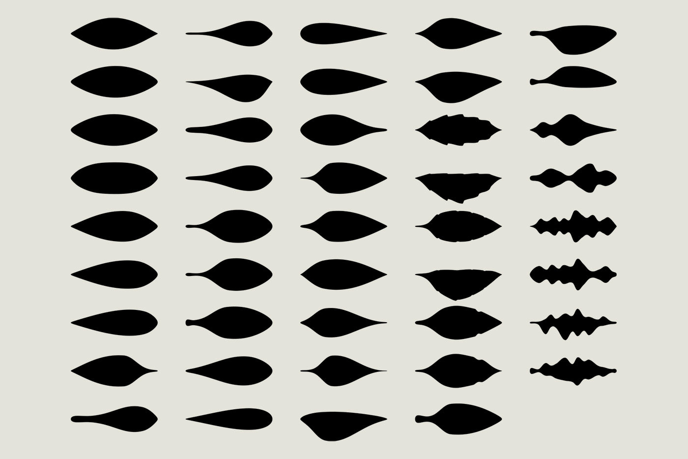 Various Width Profiles for Adobe Illustrator