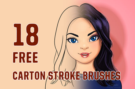 Basic Cartoon Strokes for Adobe Illustrator