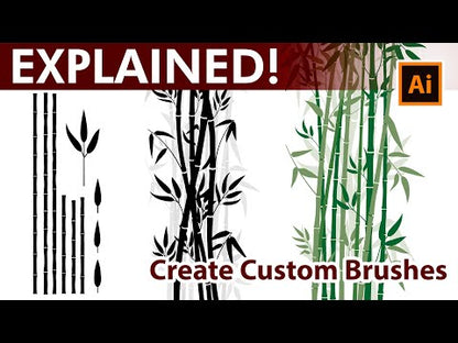 Bamboo Brushes for Adobe Illustrator