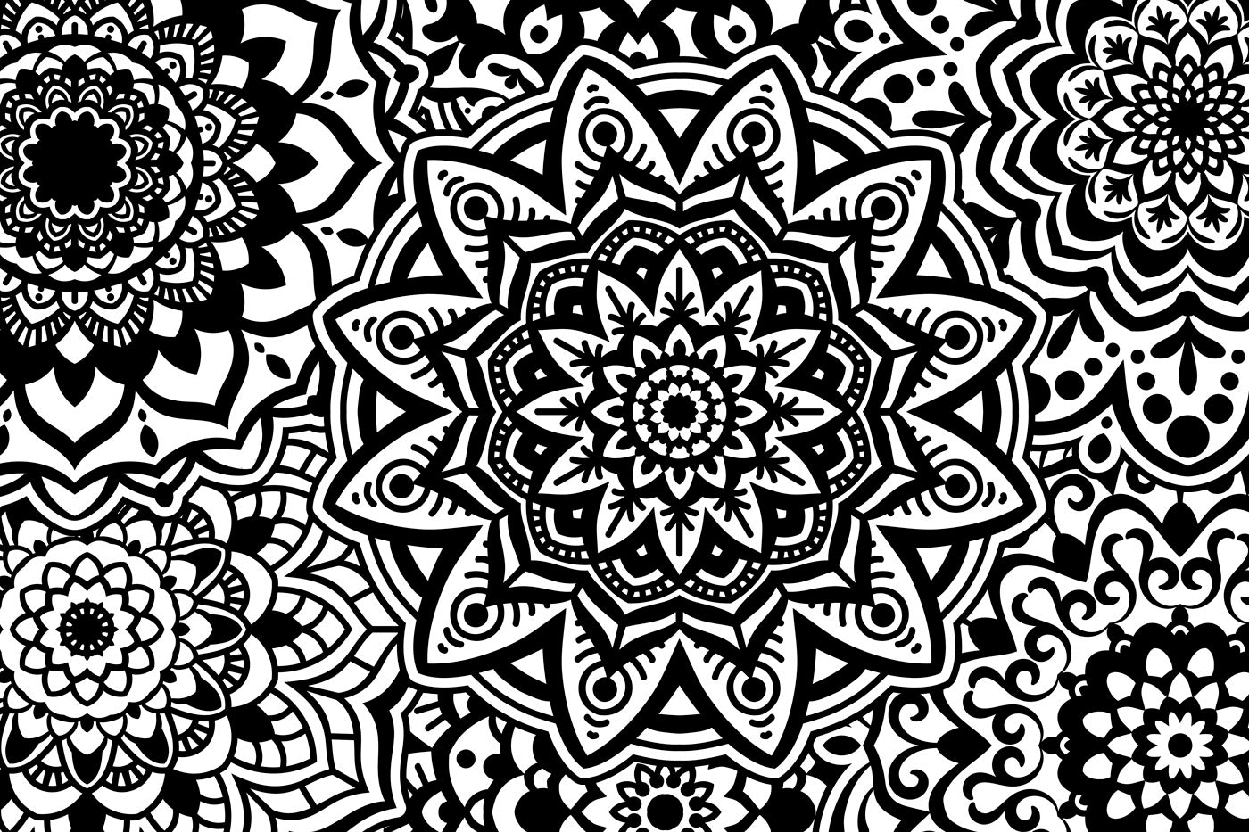 Lace Pattern Brushes and Symbols for Illustrator and Photoshop