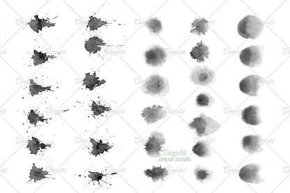 57 Vector Watercolor Brushes - How to draw a Vector Watercolor Tree in Illustrator