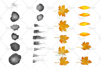 57 Vector Watercolor Brushes - How to draw a Vector Watercolor Tree in Illustrator