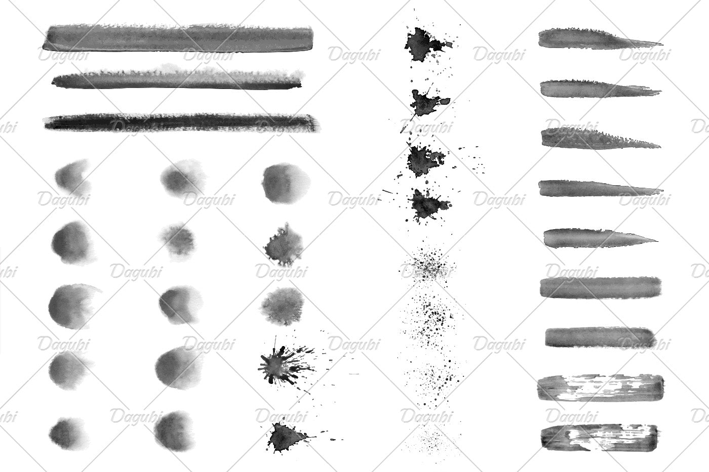 35 Vector Watercolor Brushes - How to draw a Mushroom in Adobe Illustrator