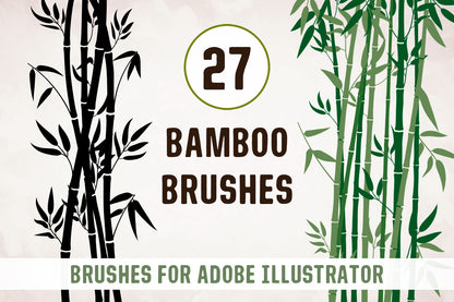 Bamboo Brushes for Adobe Illustrator