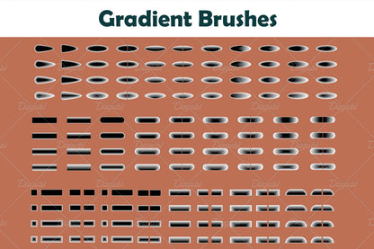 Gradient Brushes - For Adobe Illustrator