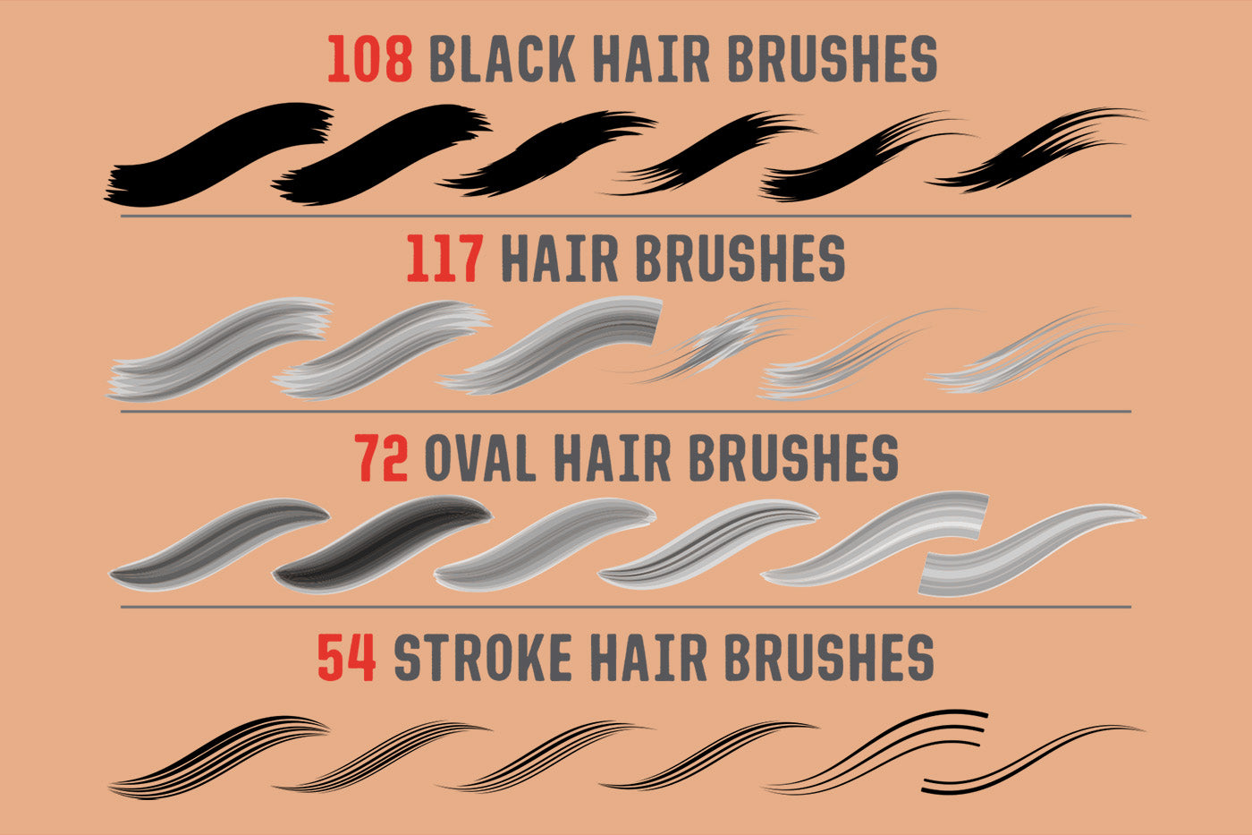 hair brush download illustrator