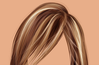 Hair Brushes - Adobe Illustrator Vector Brushes