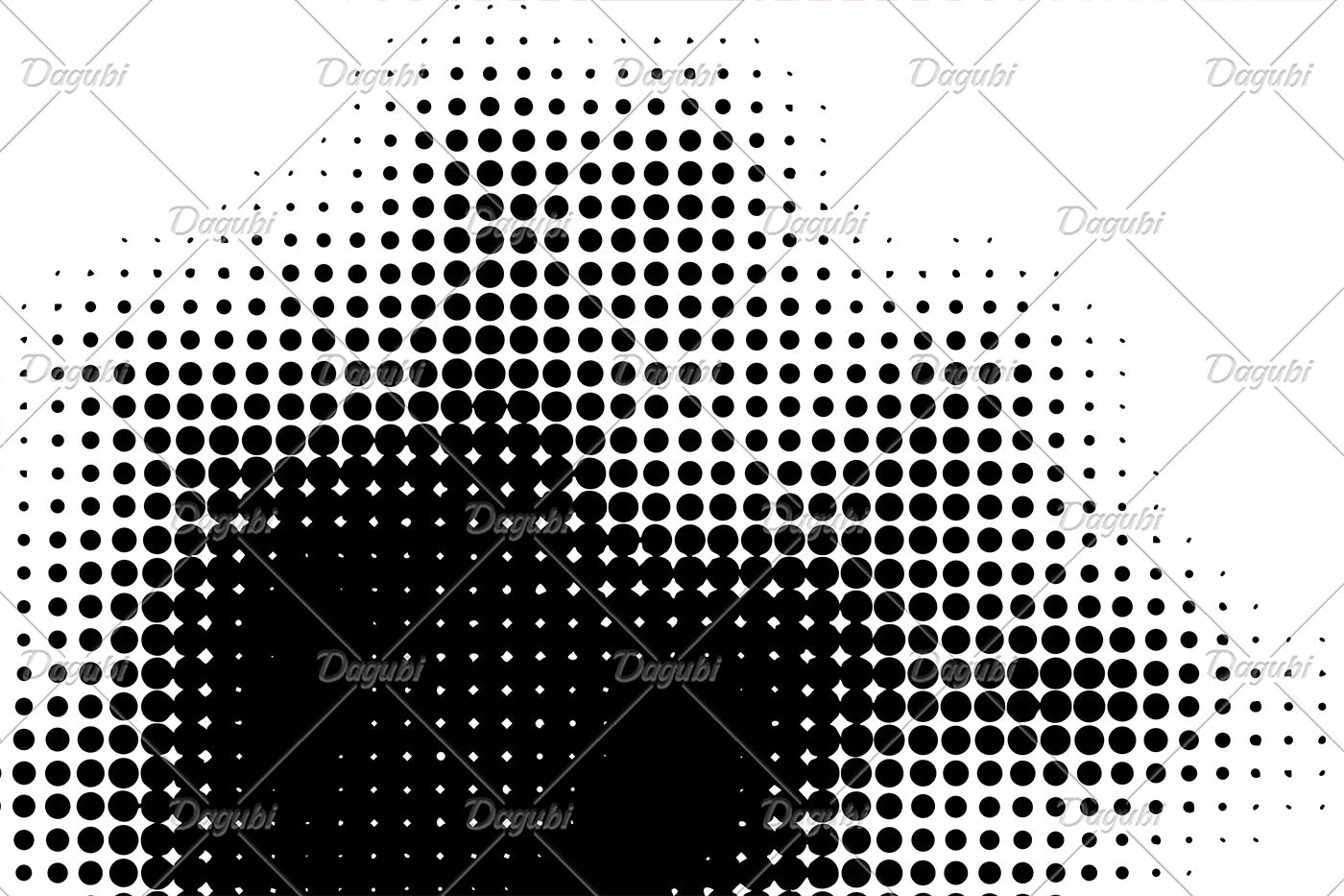Halftone Grunge Dot Brushes for Adobe Illustrator