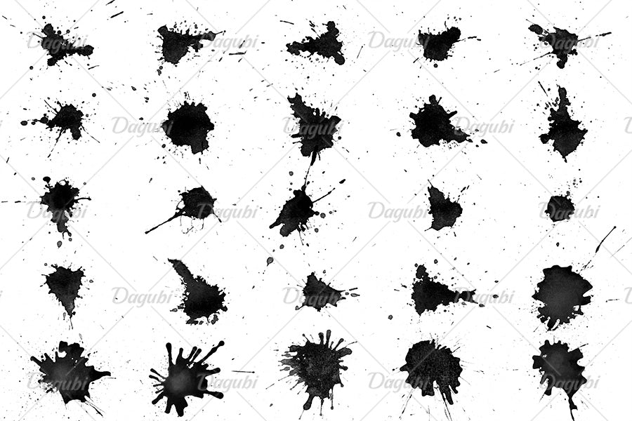 Watercolor Splatter - Procreate Stamps