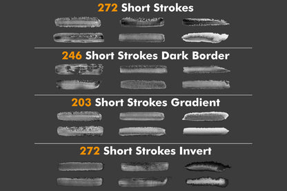 Bundle - Ai Stamps & Strokes - Adobe Illustrator Brushes