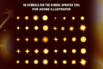 Star Brushes and Symbols for Adobe Illustrator