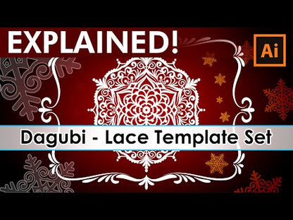 Mirror - Repeat - Symmetry Lace Template Set