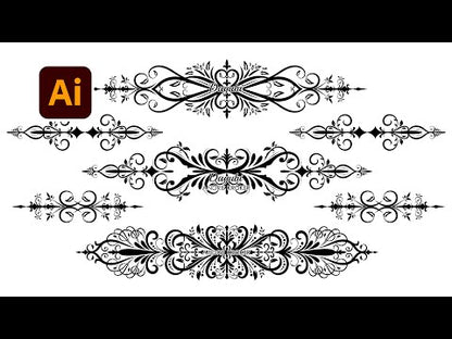 Bundle - Mirror Repeat Symmetry Template and Brushes