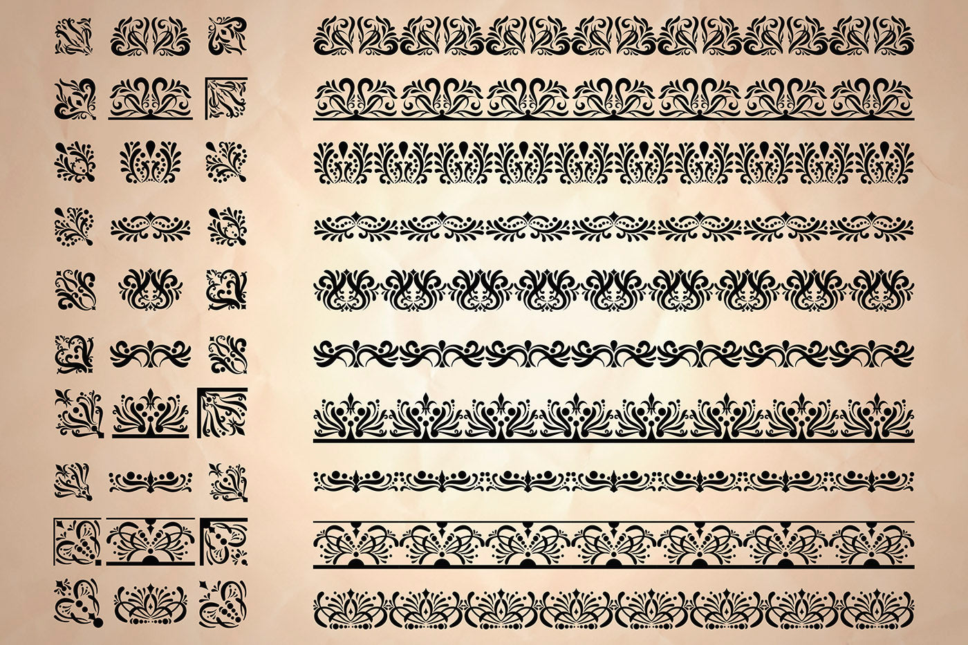 Calligraphic Pattern Brushes for Adobe Illustrator – Dagubi