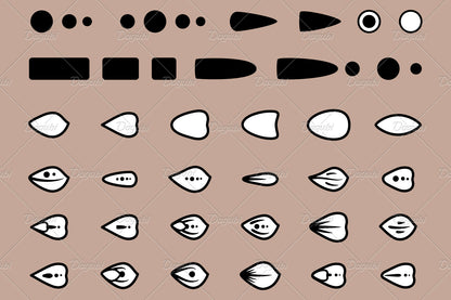 Doodle Brushes - Nature for Adobe Illustrator