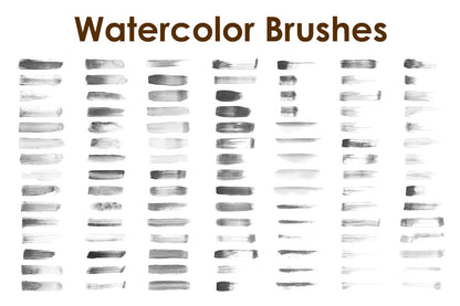 Watercolor Vector Brushes 02 for Adobe Illustrator