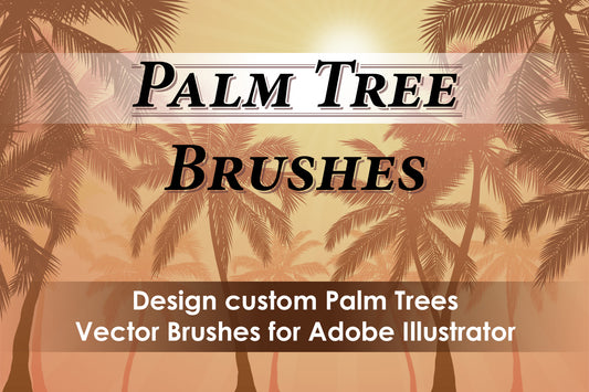 Palm Tree Brushes for Adobe Illustrator